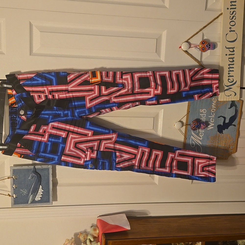 VIP Multicolor Striped Jeans